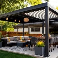 Aménagement extérieur chic : Élégance en plein Air
