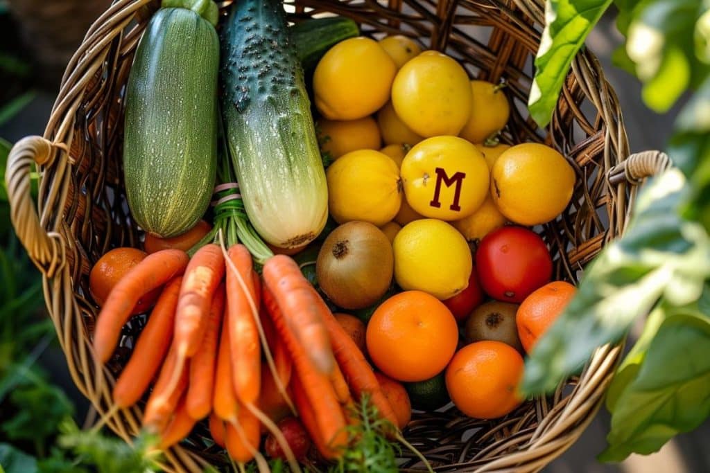 Fruit Et Légumes En M