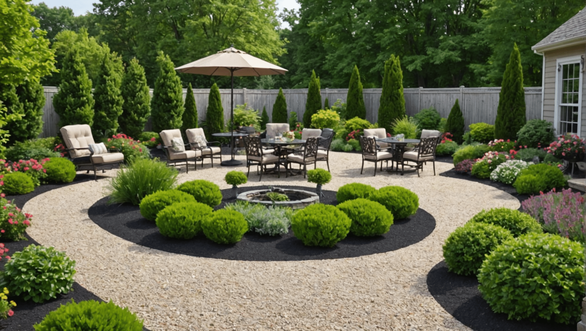 découvrez des idées inspirantes pour aménager votre jardin avec du gravier. transformez votre espace extérieur en un havre de paix grâce à notre sélection de conseils déco créatifs et modernes.