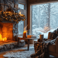 J&rsquo;ai recréé l&rsquo;esprit de l&rsquo;âtre foyer pour une ambiance chaleureuse