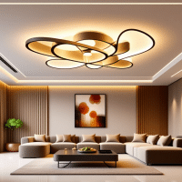 Décorer un plafond avec une lampe de sol