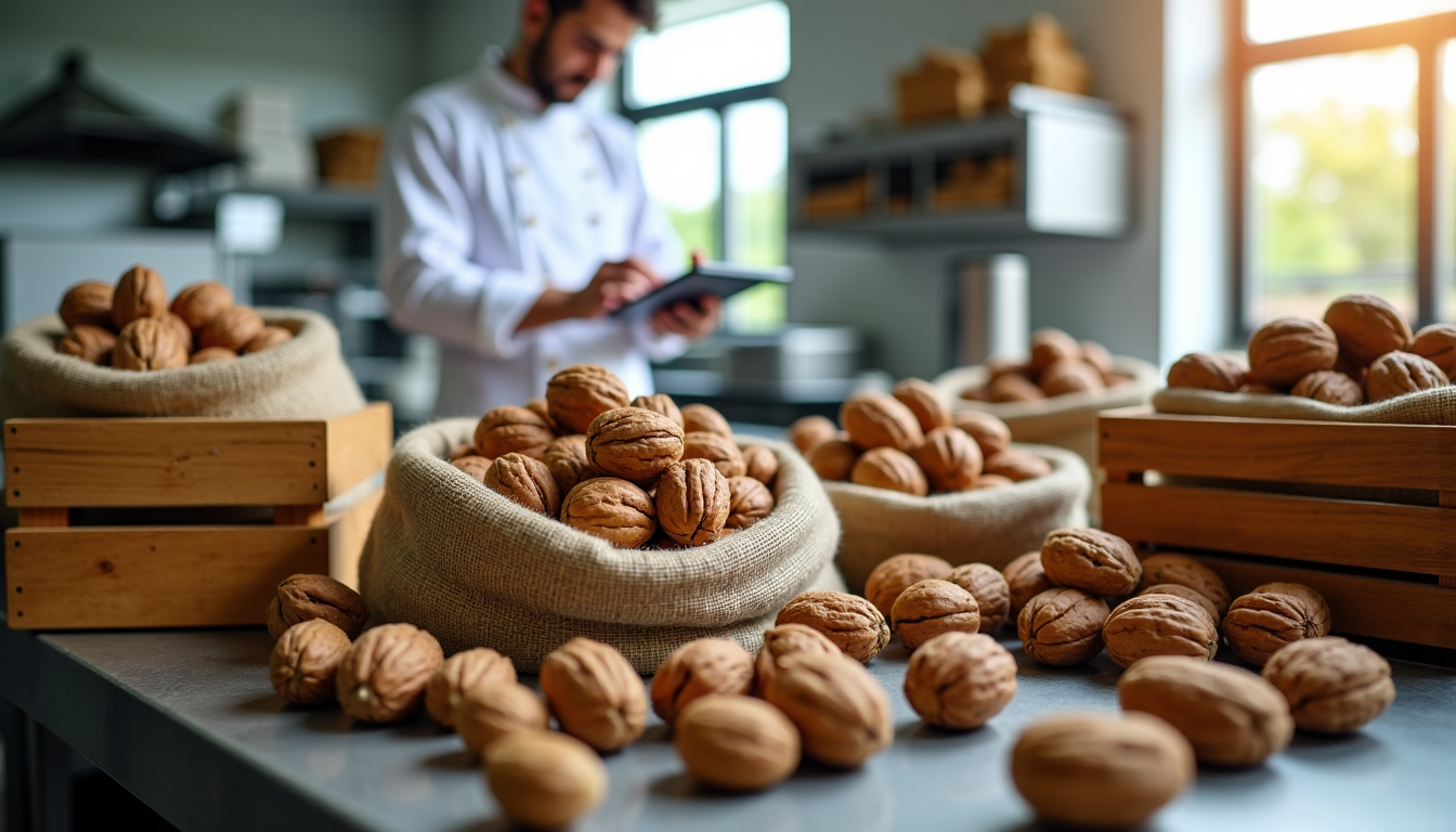 achat de noix en gros : comment maîtriser votre coût matière en cuisine — s, comme le label "agriculture biologique", deviennent des