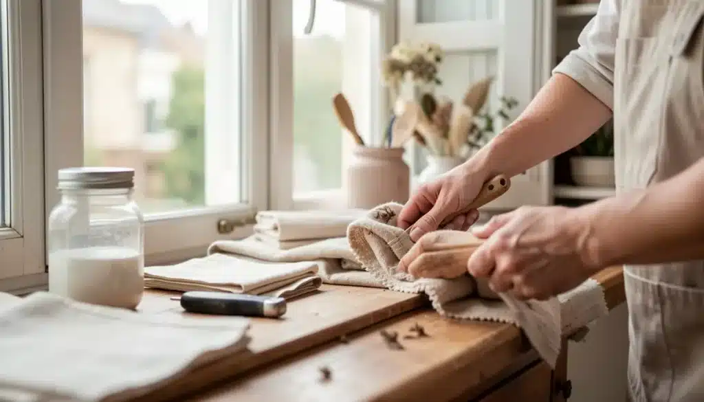 Les fenêtres et les textiles
