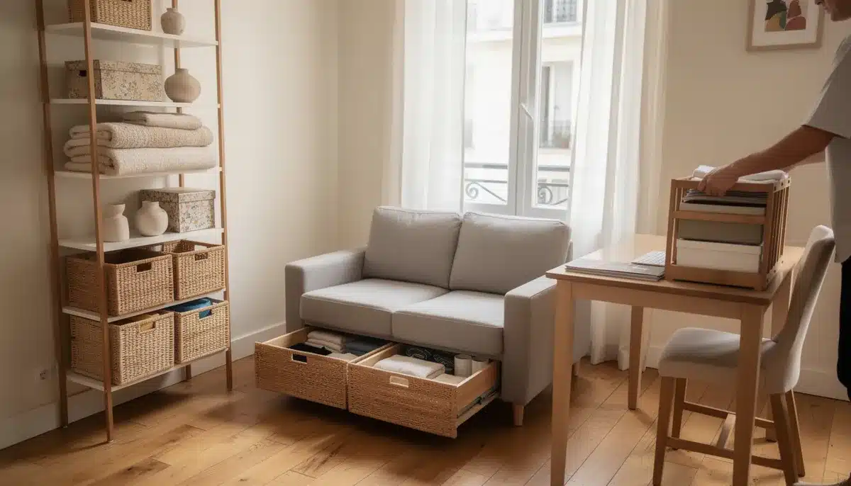 Astuce rangement pour petit appartement : méthodes et idées