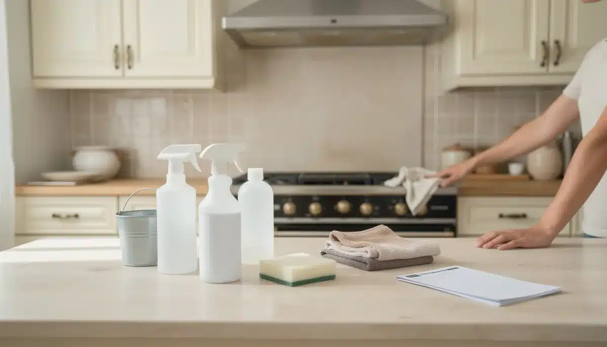 Nettoyer une cuisine : planning, graisse et matériaux