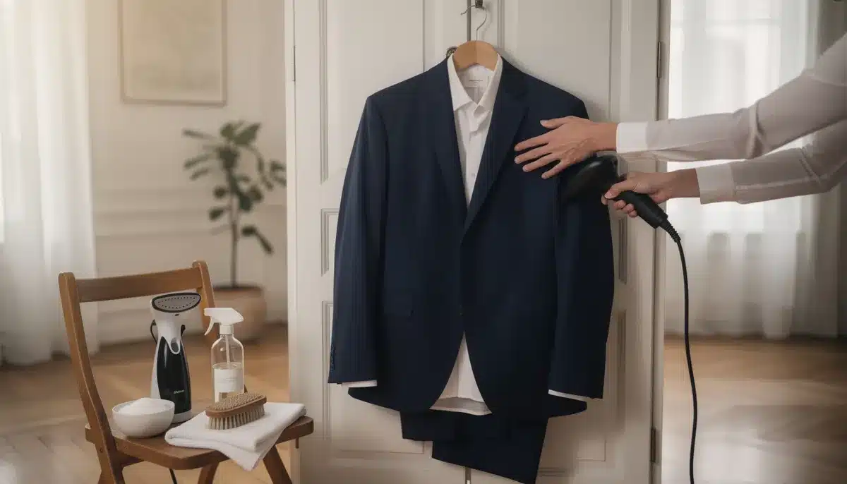 Nettoyer un costume soi-même, avec ou sans pressing