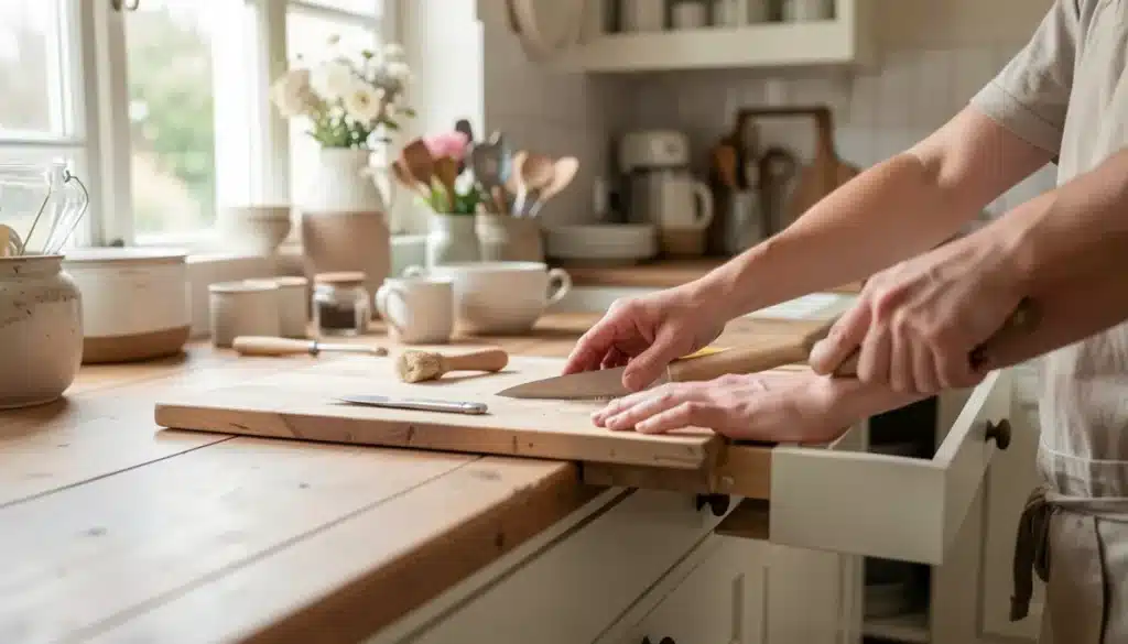 Organisation du rangement de la cuisine par zones