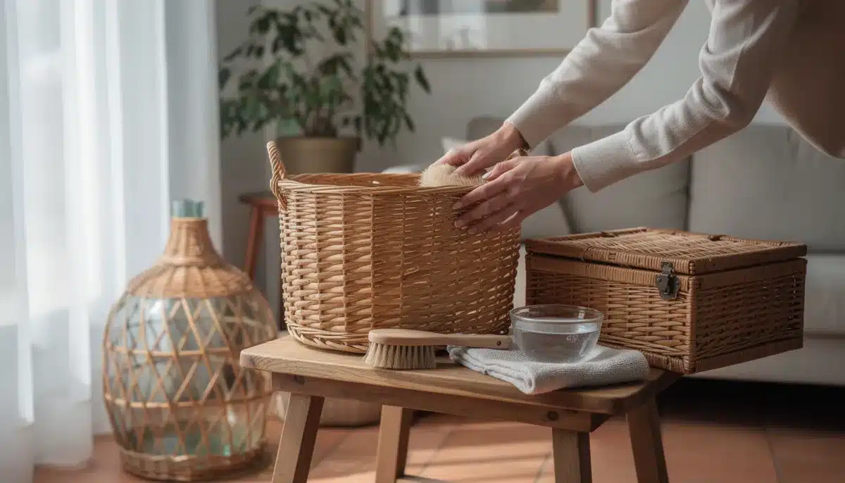 Comment nettoyer de l'osier : panier, malle ou dame-jeanne