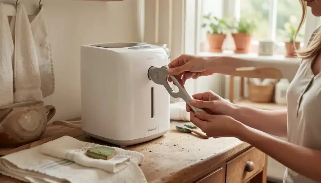 Où se trouve la sonde d'un sèche-serviette ?