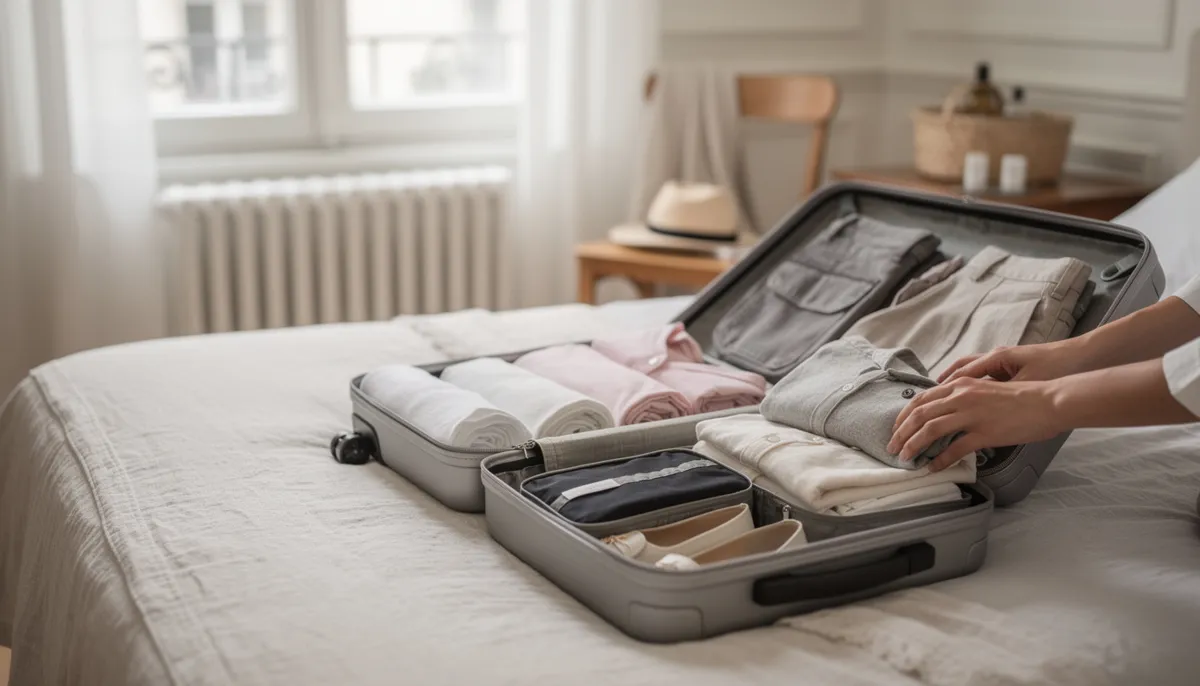 Comment ranger sa valise pour avoir plus de place
