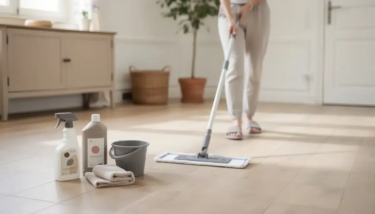 Nettoyer un sol : méthodes et produits selon le revêtement