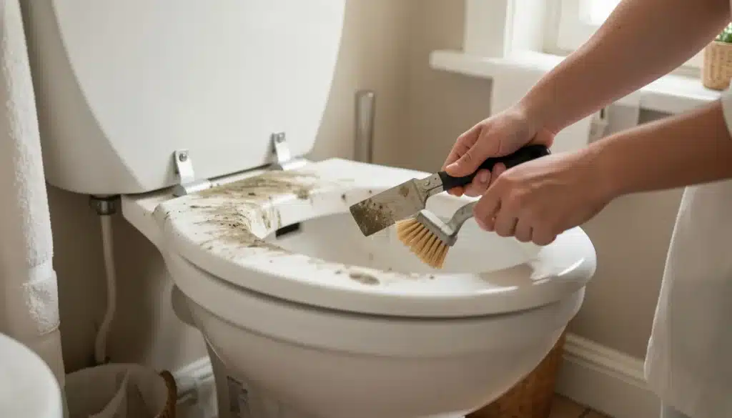 Comment enlever le tartre des WC pas à pas