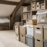Idée rangement grenier : trier, organiser et gagner de la place