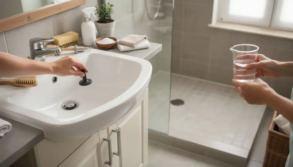 Comment nettoyer un siphon sans le démonter : évier et douche
