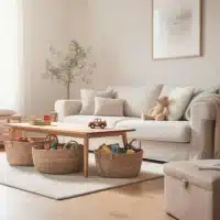 Ranger les jouets dans le salon : idées pour un salon qui respire