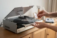 Nettoyer la lentille d&rsquo;un lecteur CD avec un coton-tige