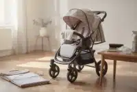 Nettoyer une poussette : tissu, capote et habillage pluie